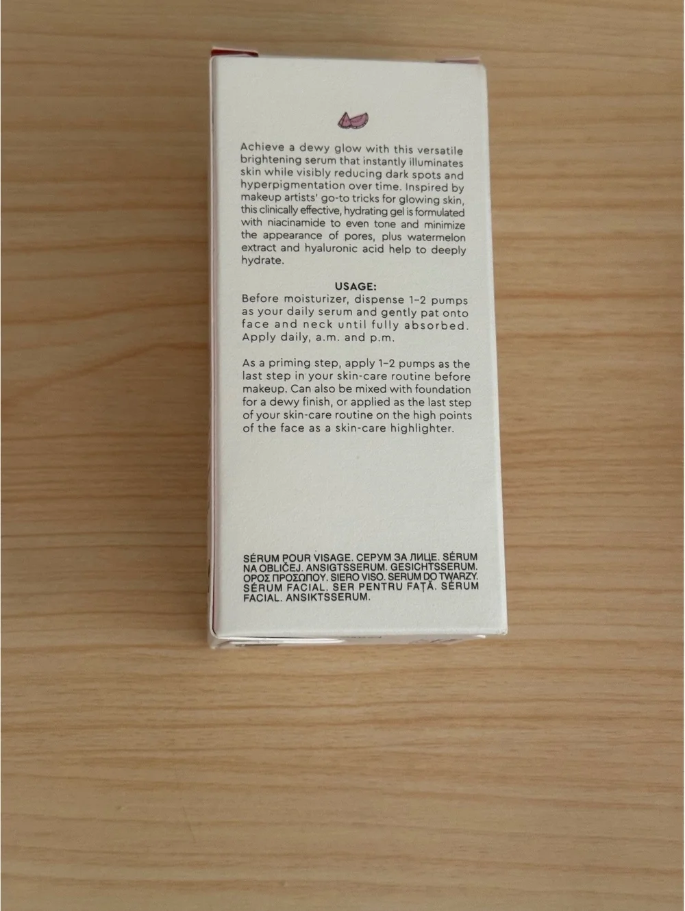 Glow Recipe Watermelon Glow Niacinamide Dew Drops 40ml NEW IN BOX